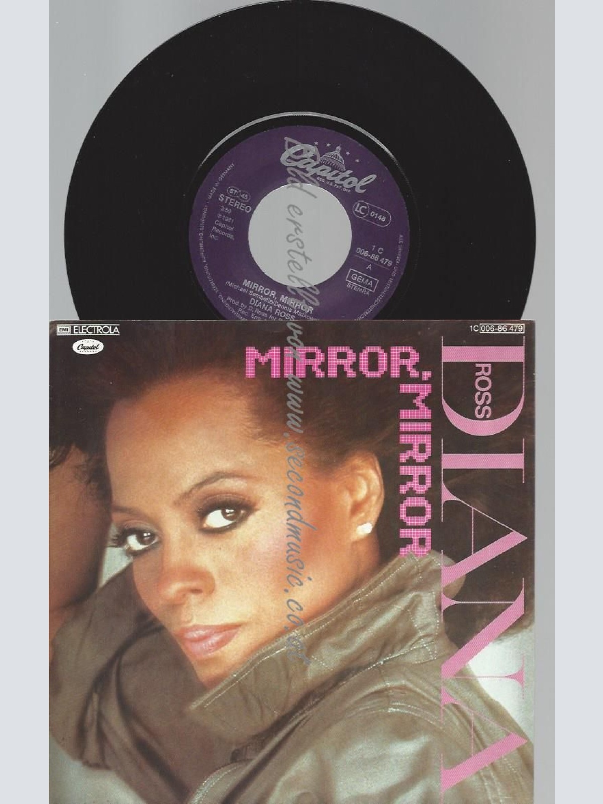 7"   Diana Ross – Mirror Mirror