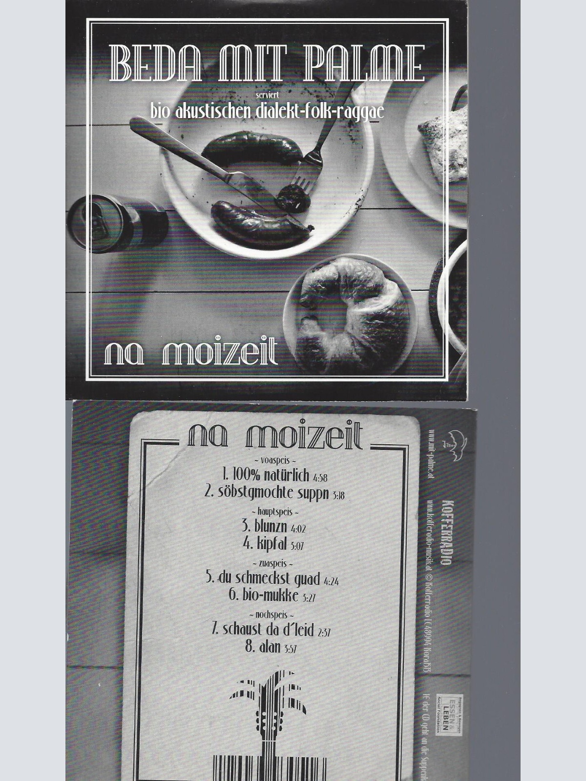 CD-- Beda mit Palme  Na Moizeit   Cardsleeve