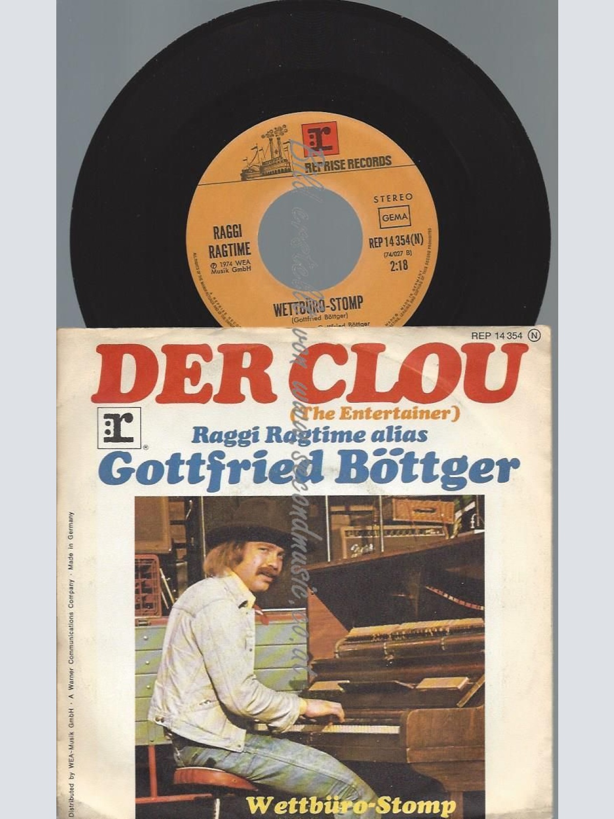 7"  Raggi Ragtime – Der Clou