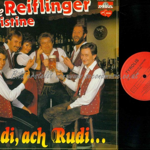 LP--Die Reiflinger  Mit Christine   – Rudi, Ach Rudi...  / NM
