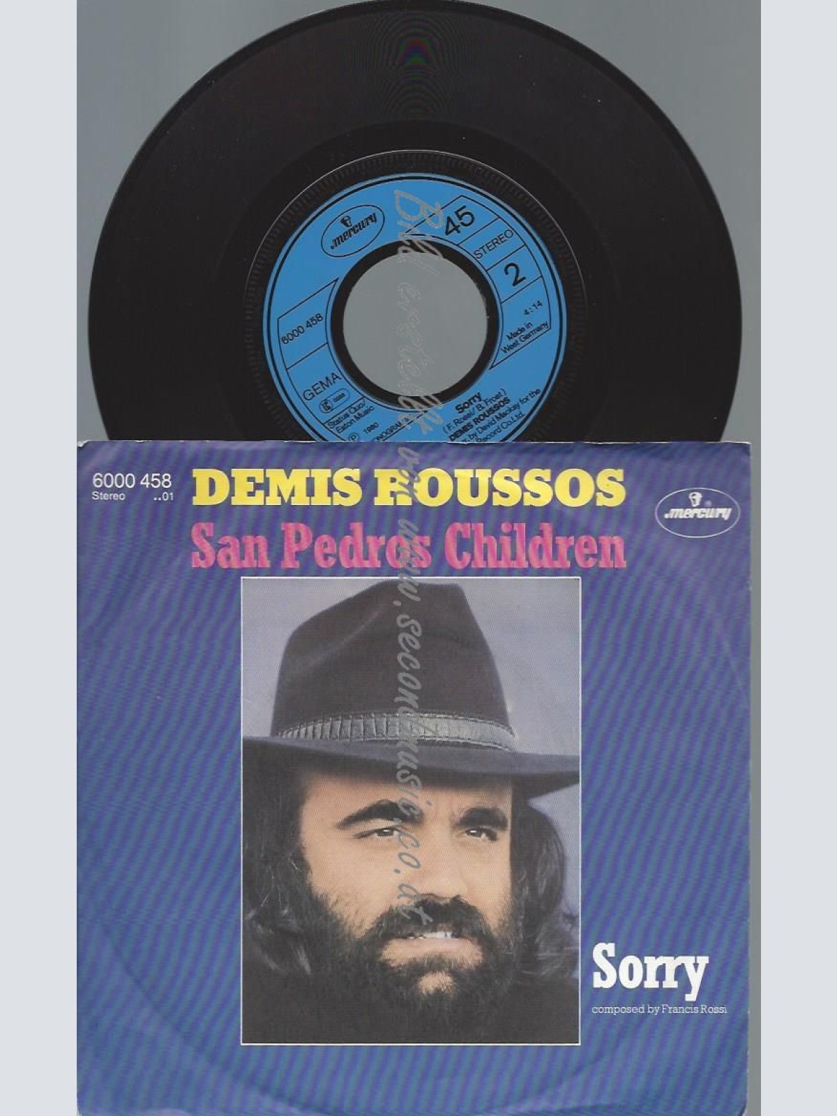 7"   Demis Roussos – San Pedros Children