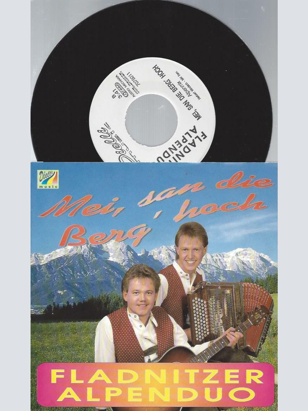 7"  Fladnitzer Alpenduo --Mei san die Berg hoch