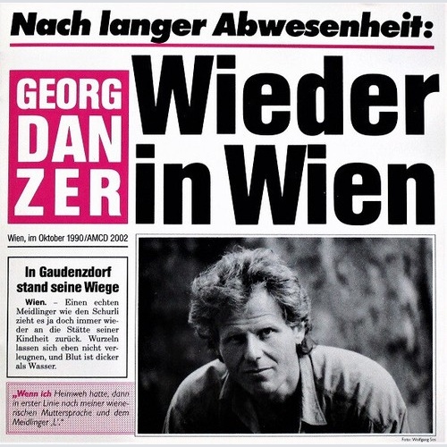 CD, Album Georg Danzer - Wieder In Wien