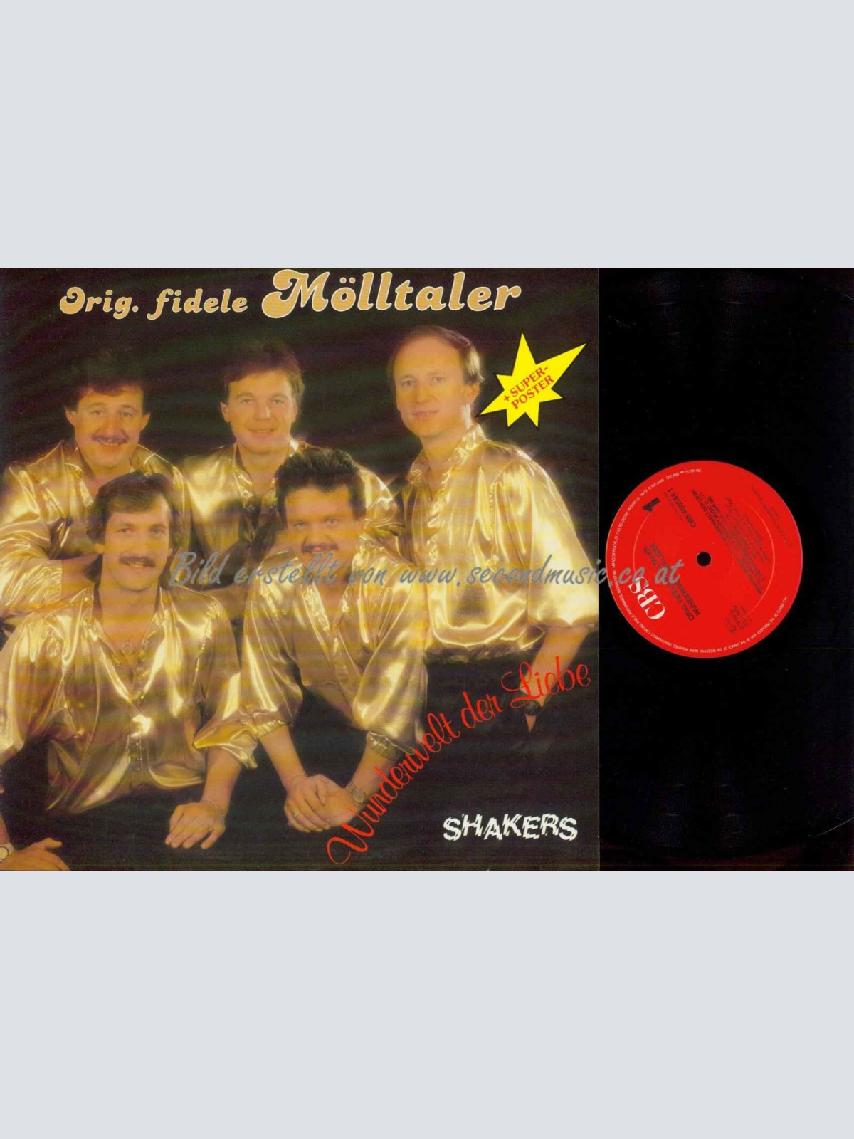 LP-  Orig. Fidele Mölltaler – Wunderwelt Der Liebe  /   NM