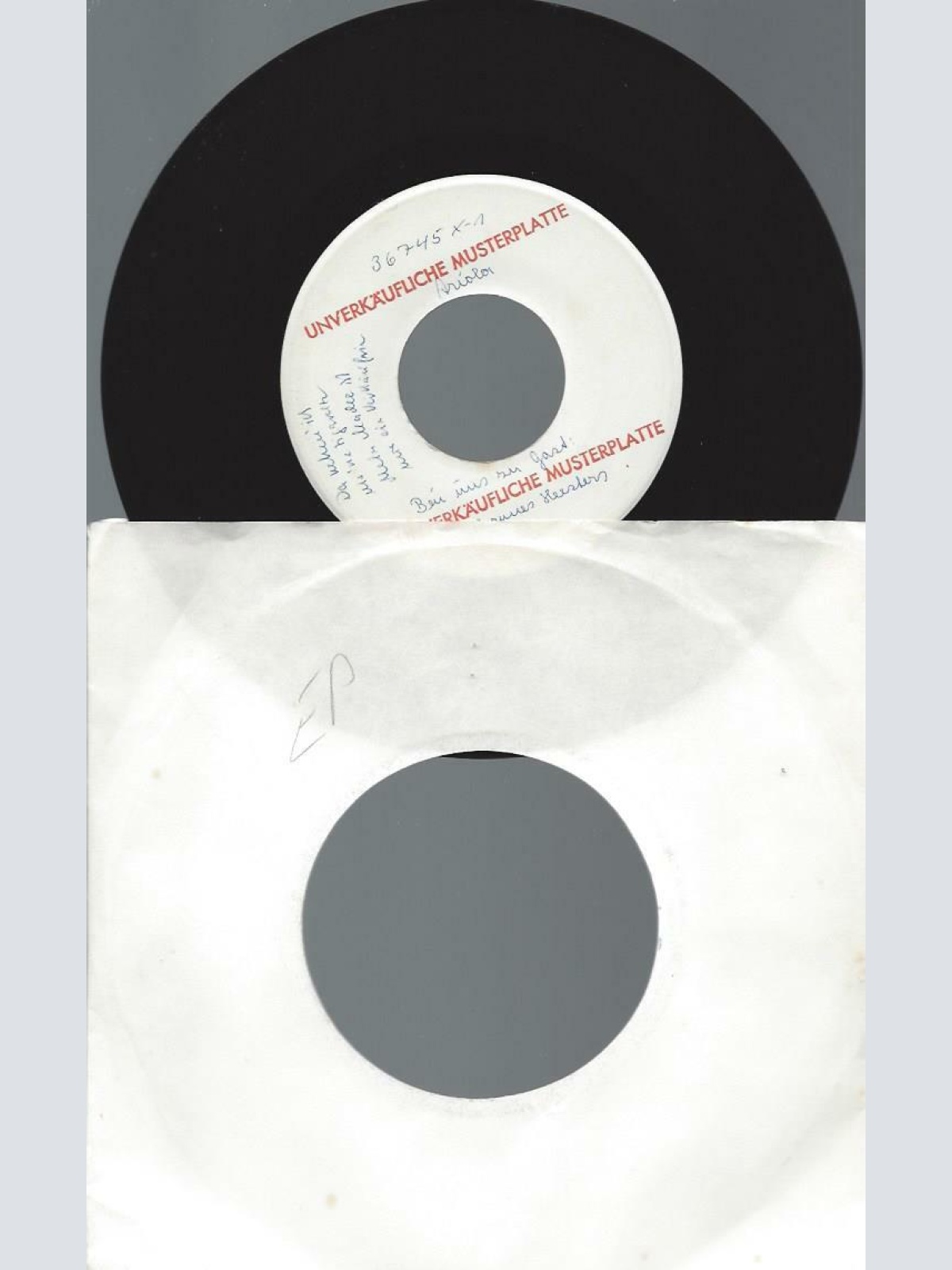 7" Johannes Heesters – Bei Uns Zu Gast: Johannes Heesters / Promo