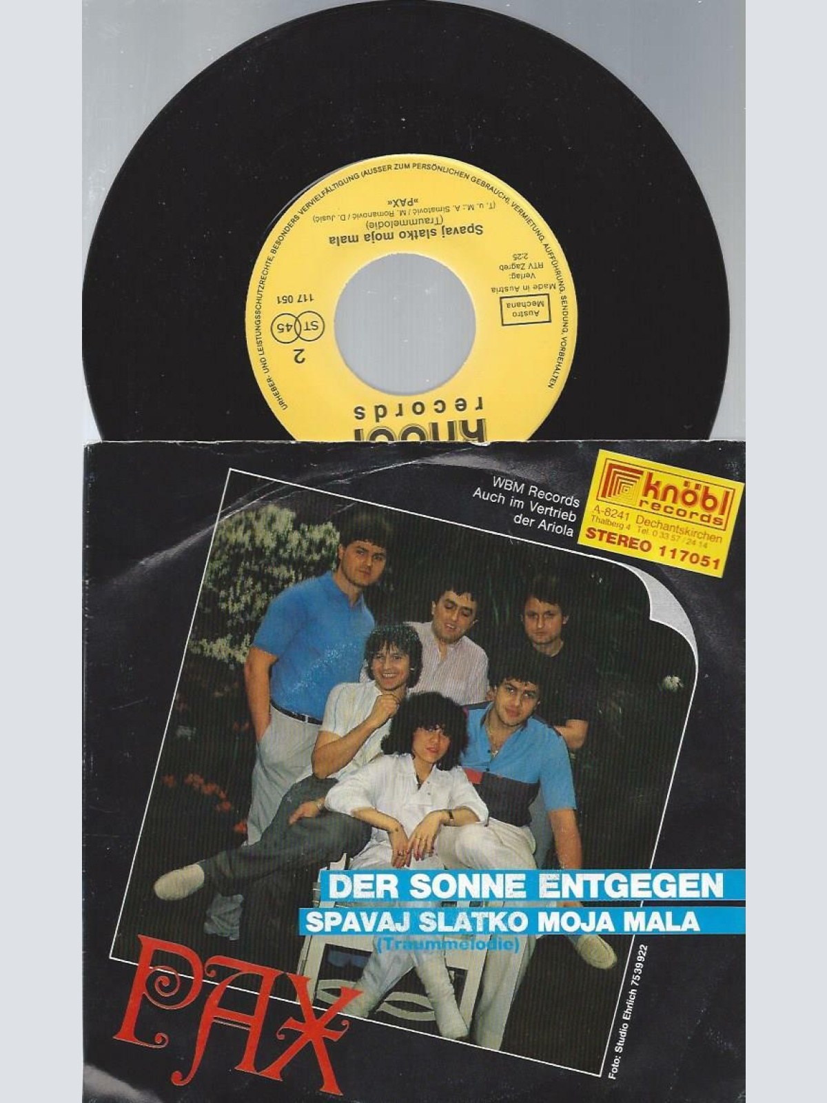 7" Pax  – Der Sonne Entgegen…