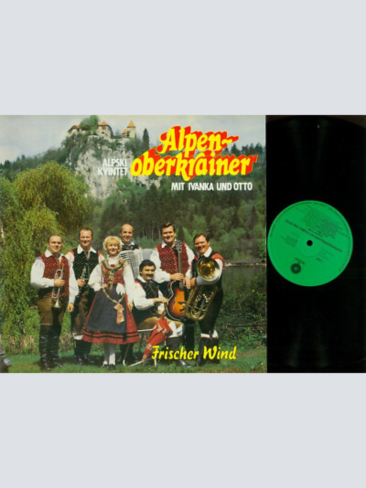 LP-- Alpenoberkrainer  Frischer Wind / VM Records Alpski Kvintet