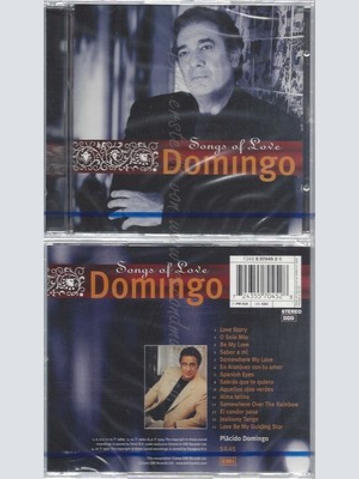 CD--NM-SEALED-PLACIDO DOMINGO -2001- -- SONGS OF LOVE