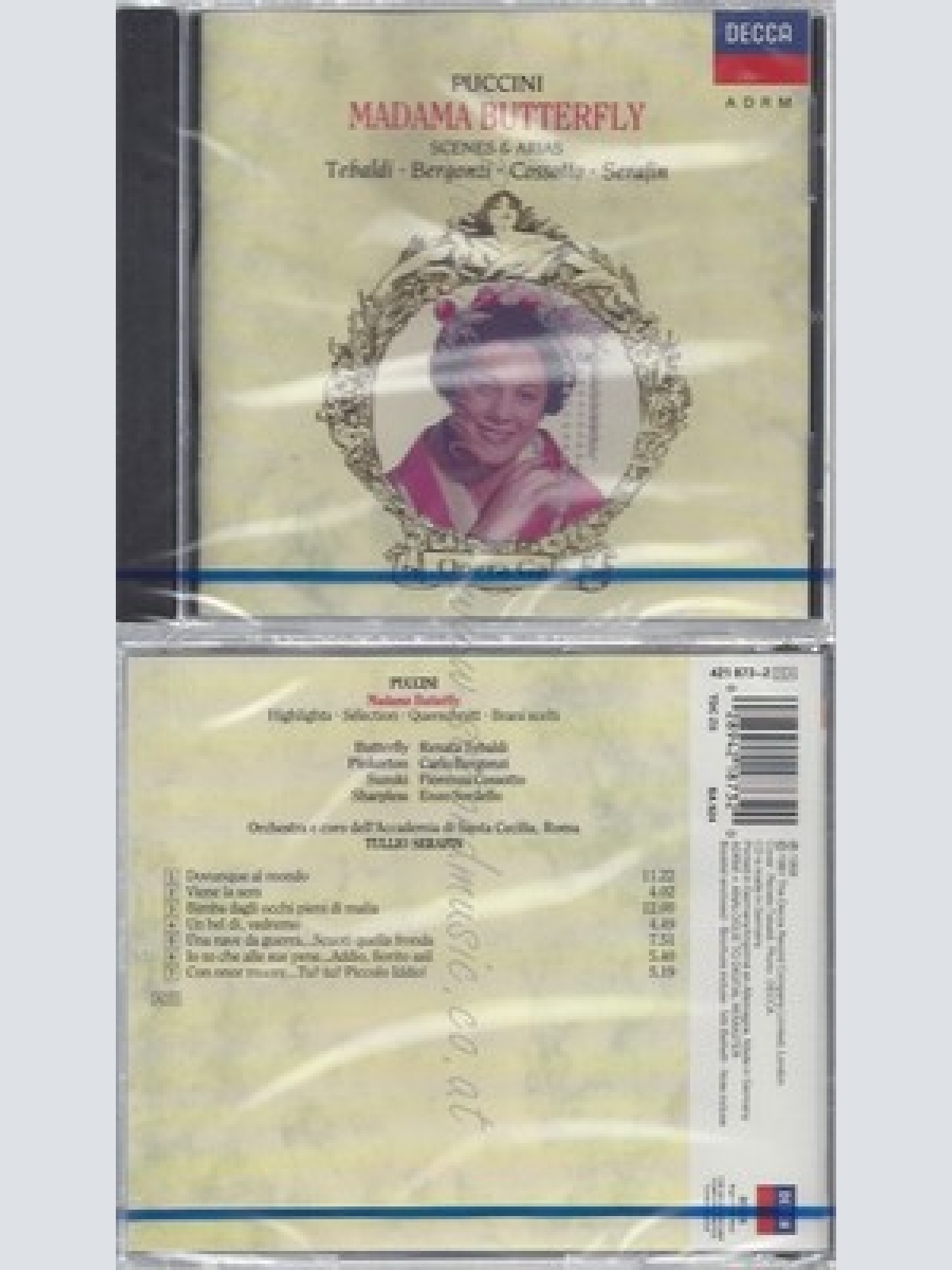 CD--NM-SEALED-RENATA TEBALDI, CARLO BERGONZI, FIORENZA COSSOTTO UND EZZO SORDEL