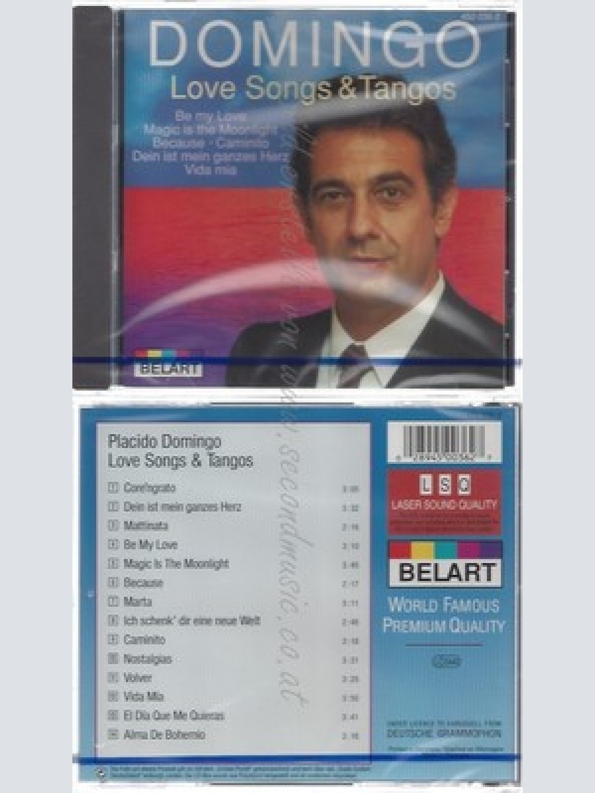 CD--NM-SEALED-PLACIDO DOMINGO, PEETERS, LSO UND CARDILLO -KOMPONIST- -1993- --