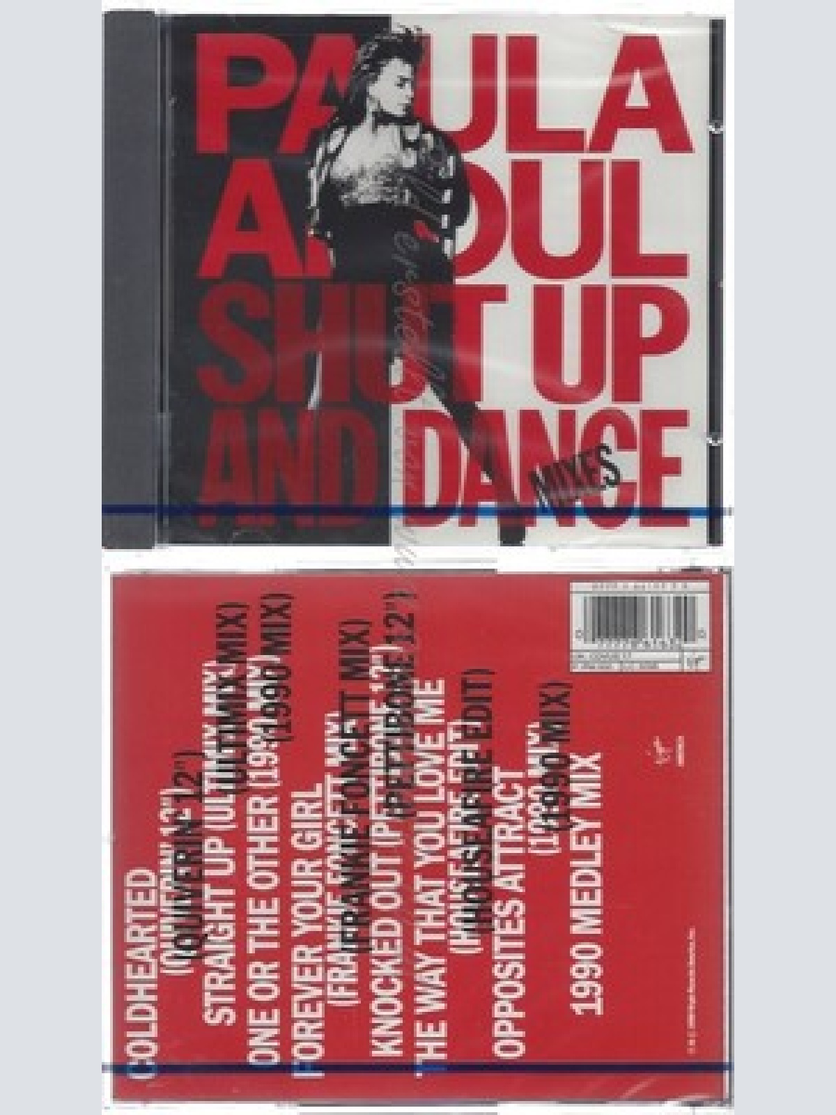 CD--NM-SEALED-PAULA ADBUL--SHUT UP AND DANCE--MIXES
