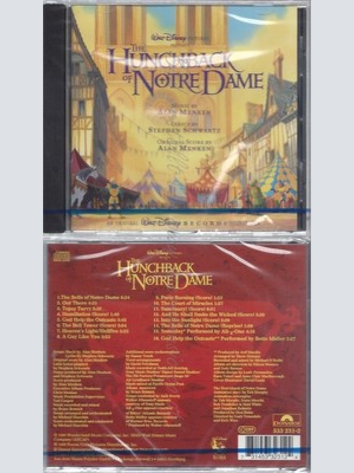 CD--NM-SEALED-OST UND VARIOUS -1996- - SOUNDTRACK -- THE HUNCHBACK OF NOTRE DAM