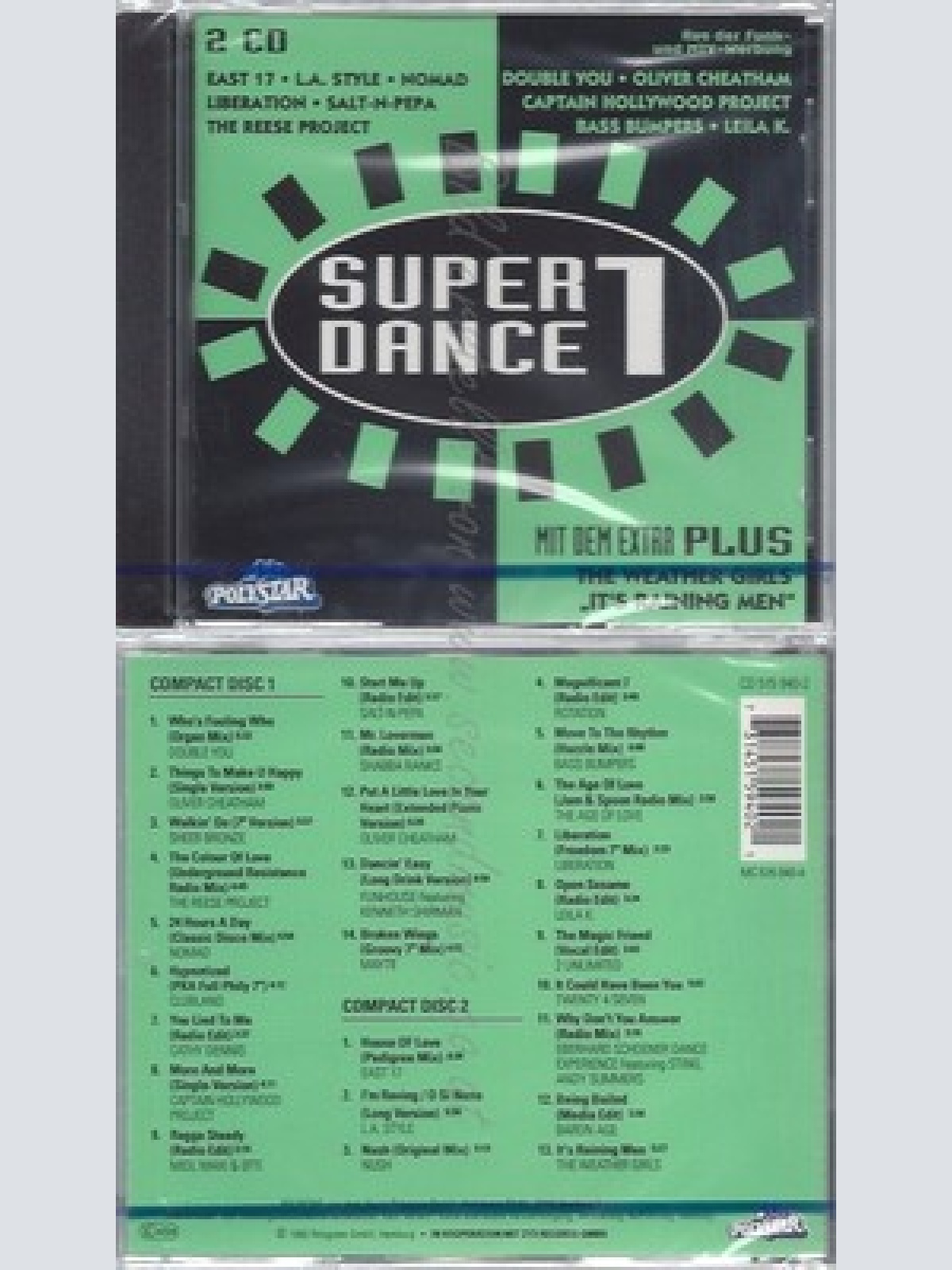 CD--NM-SEALED-EAST 17, NOMAD, WEATHER GIRLS UND CAPTAIN HOLLYWOOD.. -- SUPER DA