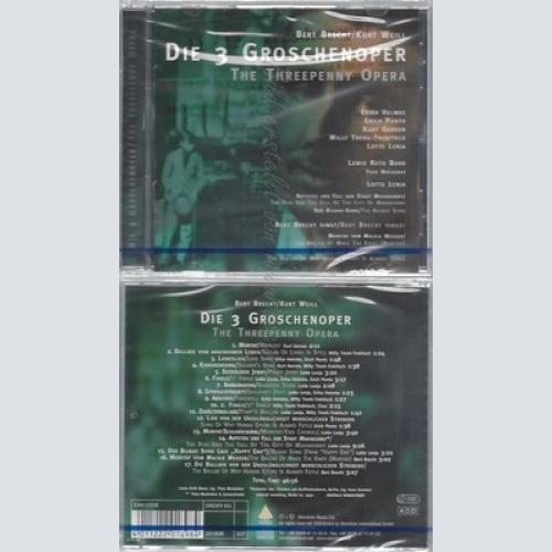 CD--NM-SEALED-LOTTE LENYA, VARIOUS, LOTTE LENYA ETC. UND ERICH PONTO -2003- --