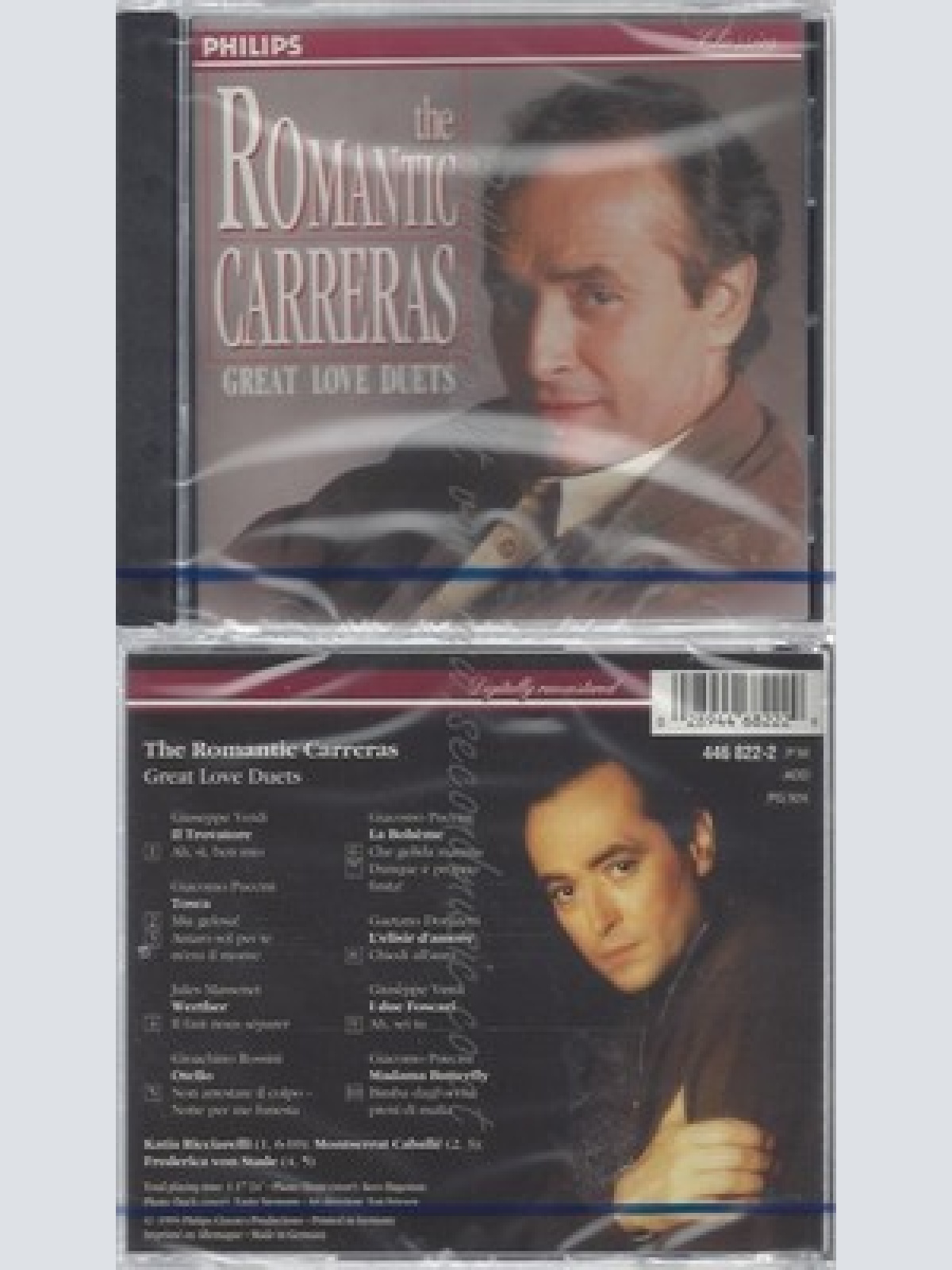 CD--NM-SEALED-JOSE CARRERAS, VERDI -KOMPONIST-, PUCCINI UND MASSENET -1995- --