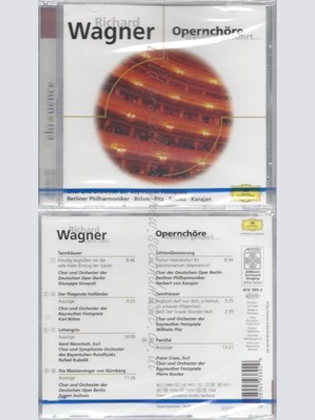 CD--NM-SEALED-CRASS, KUBELIK, KARAJAN UND SOBR -1998- -- ELOQUENCE - WAGNER -TR