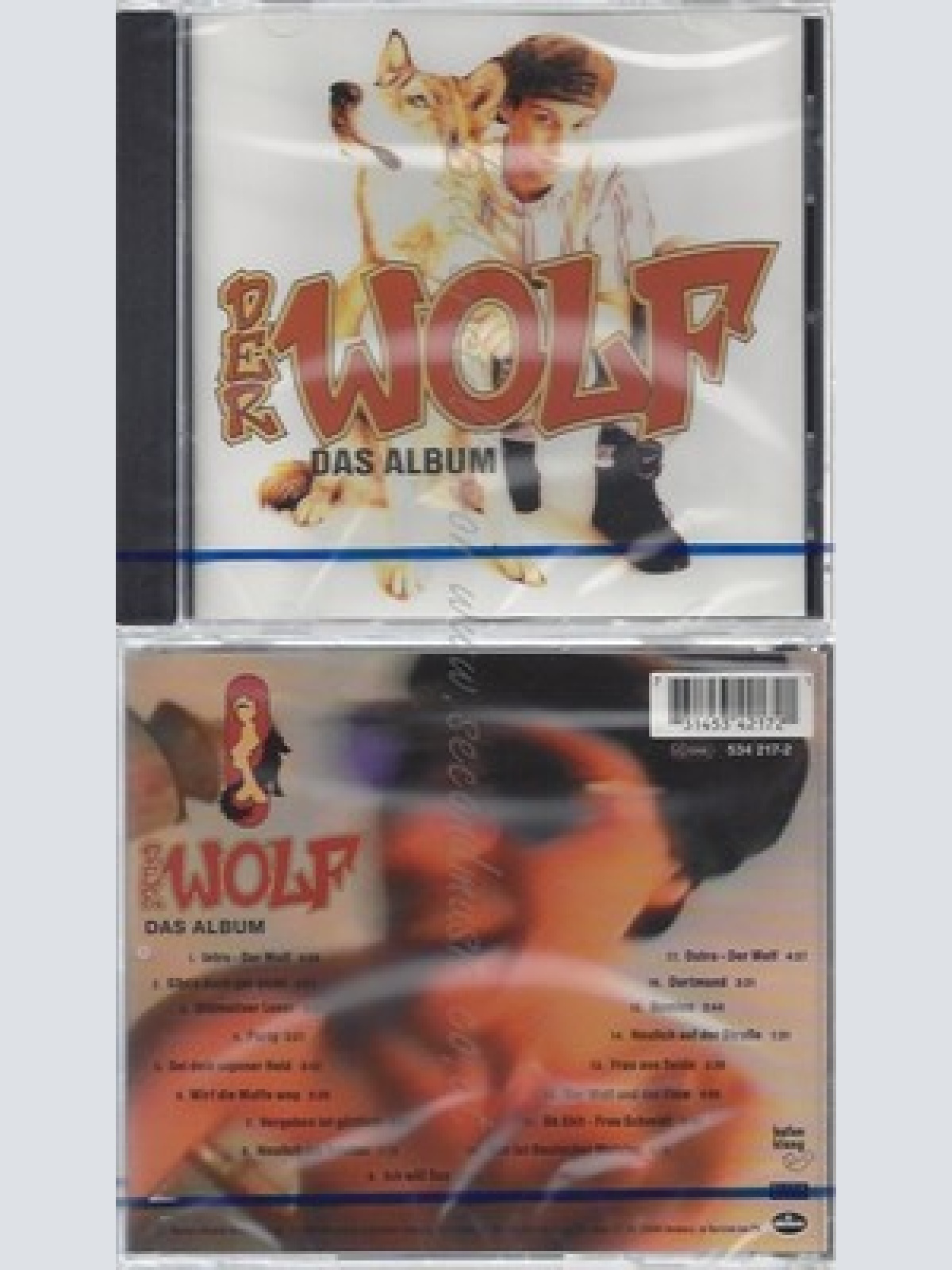 CD--NM-SEALED-DER WOLF -1997- -- DAS ALBUM