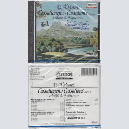 CD--NM-SEALED-FUGE KV546 / ENGEGARD, VEGH, CAMMS UND WOLFGANG AMADEUS MOZART -K