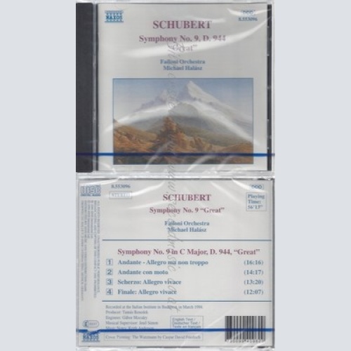 CD--NM-SEALED-HALASZ, FAILONI ORCHESTER UND FRANZ SCHUBERT -KOMPONIST- -1994- -