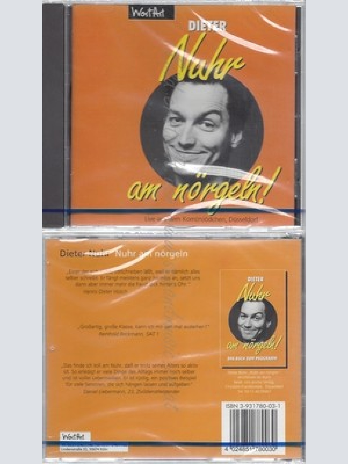 CD--NM-SEALED-DIETER NUHR -1996- -- NUHR AM NÖRGELN