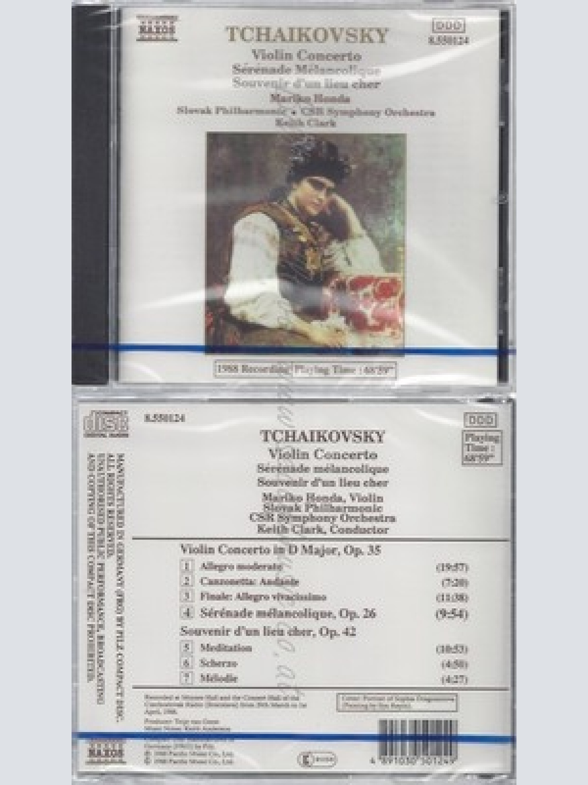 CD--NM-SEALED-HONDA, CLARK, SLOWAK.PHILH. UND PETER ILJITSCH TSCHAIKOWSKY -KOMP