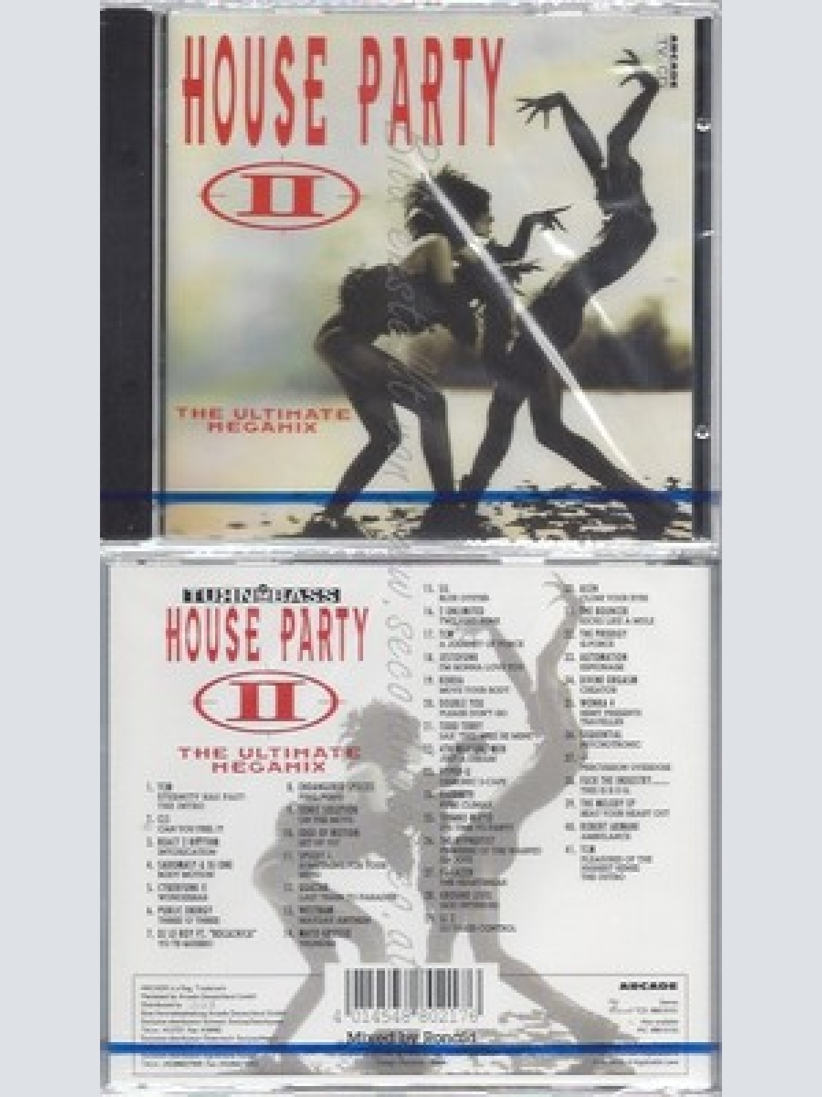 CD--NM-SEALED-HOUSE PARTY 02-THE ULTIMATE MEGAMIX -- TCM, 2 UNLIMITED, PRODIGY,