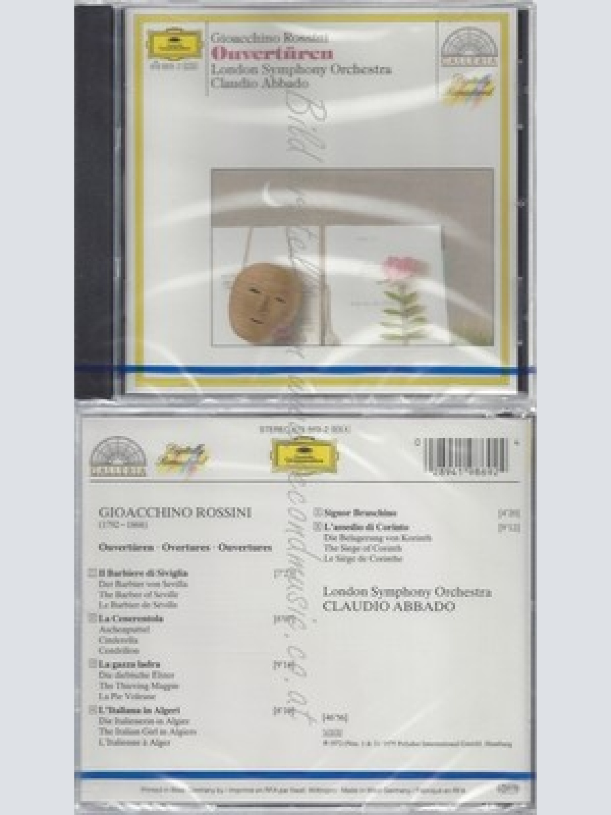 CD--NM-SEALED-CLAUDIO ABBADO, LSO UND GIOACCHINO ROSSINI -KOMPONIST- -1988- --