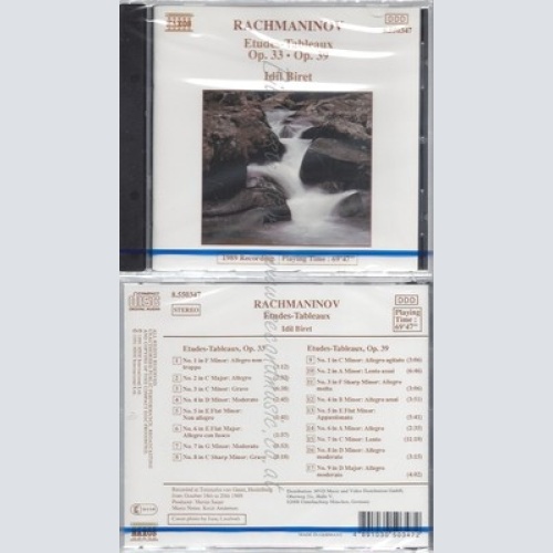 CD--NM-SEALED-IDIL BIRET UND SERGEJ RACHMANINOFF -KOMPONIST- -1991- -- RACHMANI