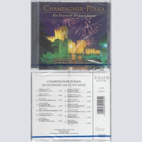 CD--NM-SEALED-CHAMPAGNER-POLKA -1995- -- EMMERICH KALMAN, JOSEPH STRAUSS, PAUL