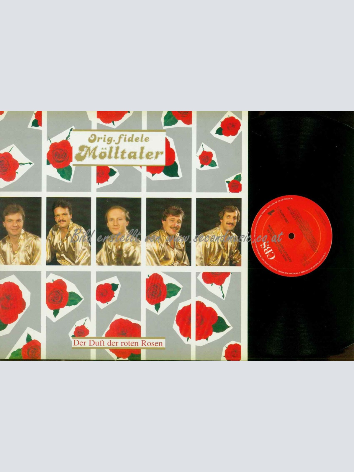 LP--Orig. Fidele Mölltaler – Der Duft Der Roten Rosen /  NM