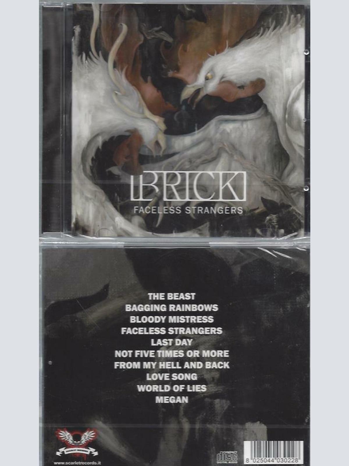 CD-  Brick – Faceless Strangers