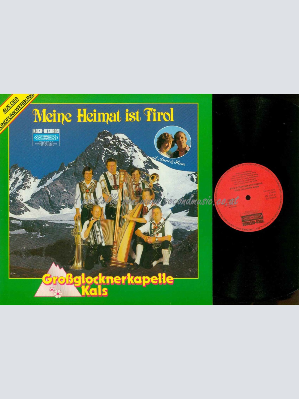 LP--Großglocknerkapelle Kals – Meine Heimat Ist Tirol /  NM