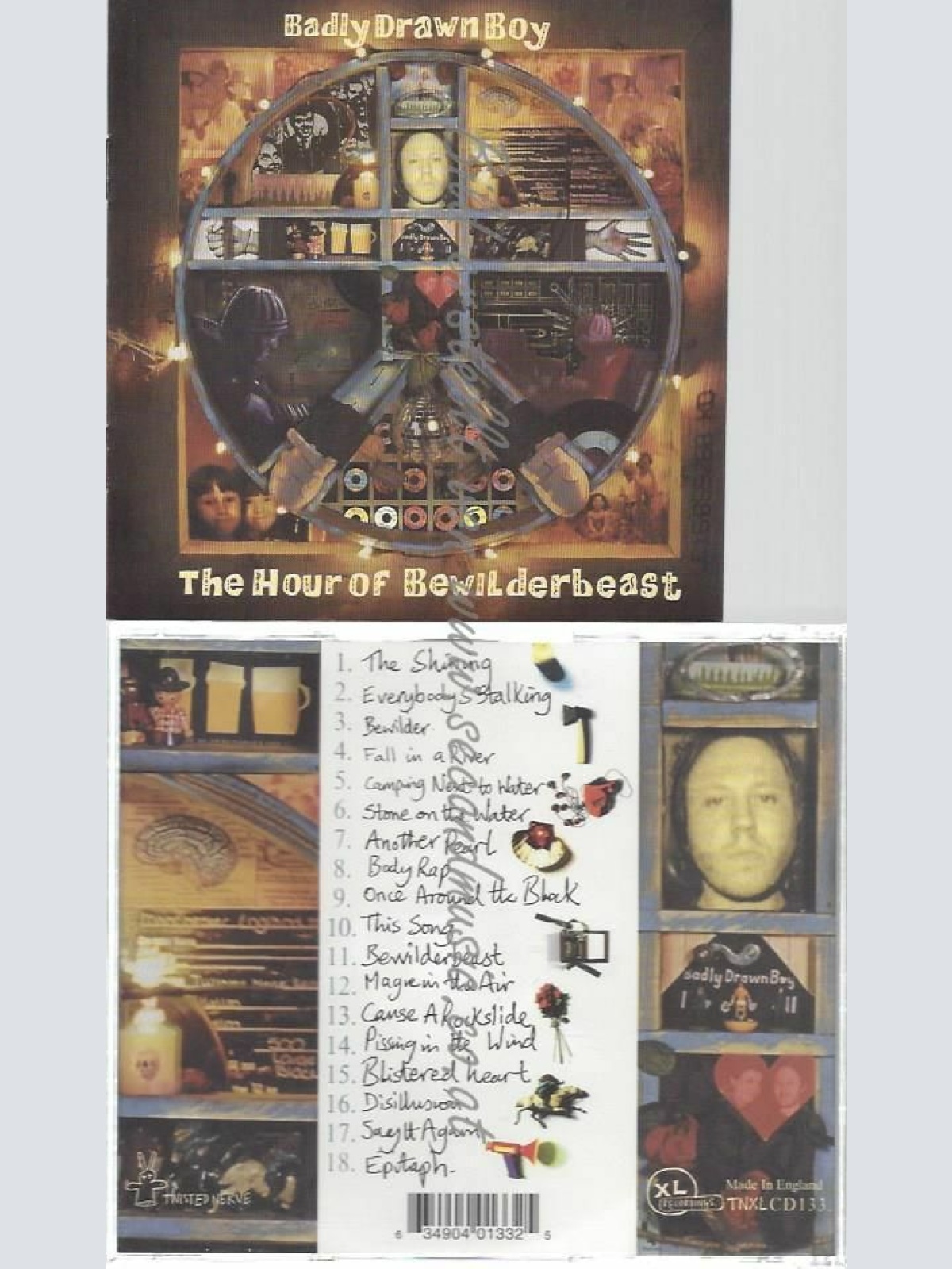 CD--BADLY DRAWN BOY | --THE HOUR OF BEWILDERBEAST