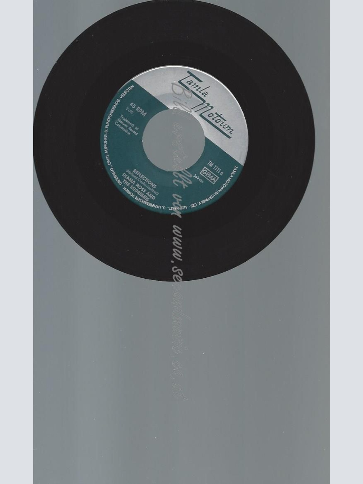 7"   Diana Ross And The Supremes  Reflections