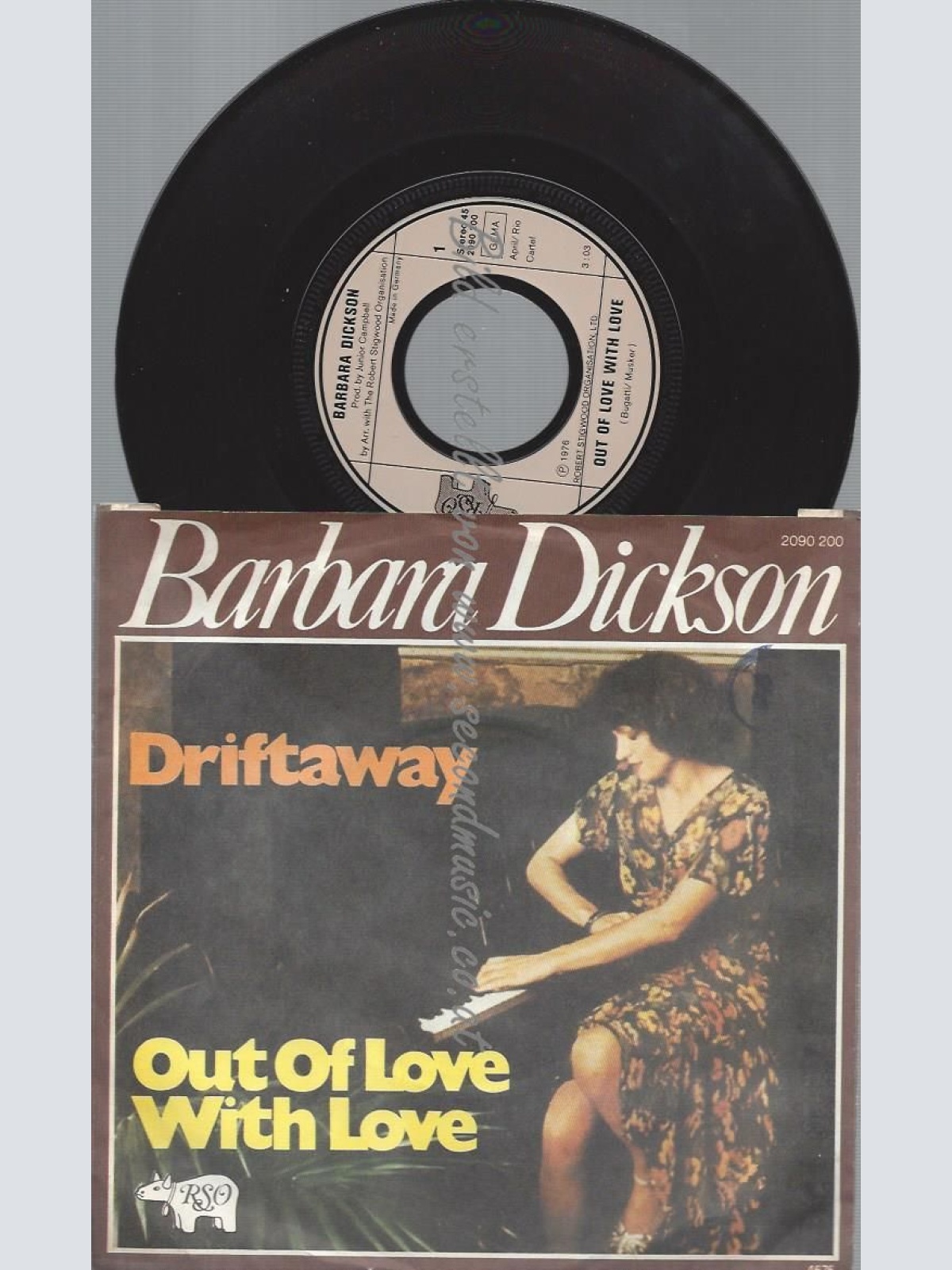 7"   Barbara Dickson  Out Of Love With Love