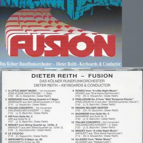 CD-- Dieter Reith --Fusion /