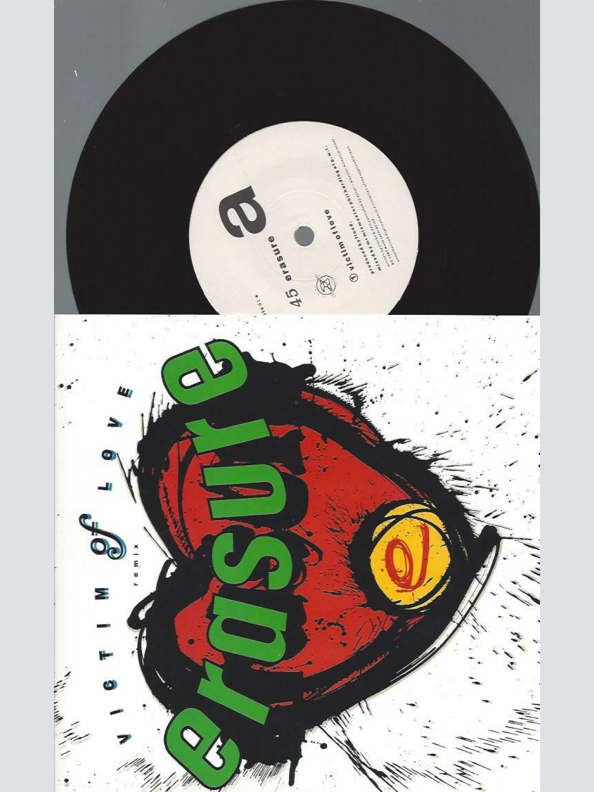 7" Erasure – Victim Of Love (Remix)
