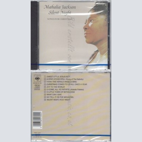 CD--NM-SEALED-MAHALIA JACKSON -1962- -- SILENT NIGHT