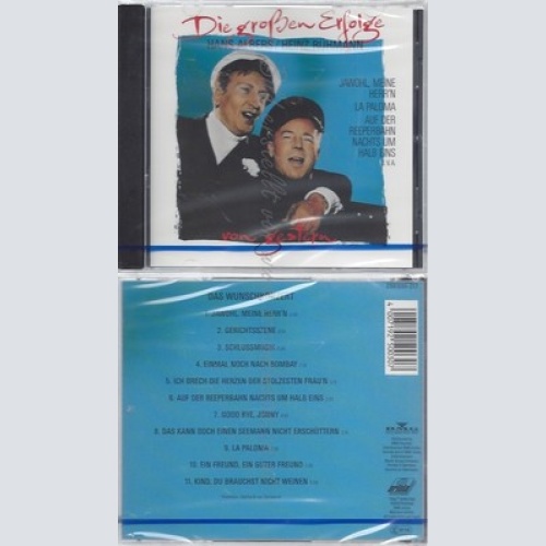 CD--NM-SEALED-HANS ALBERS UND HEINZ RÜHMANN -1992- -- DIE GROSSEN ERFOLGE