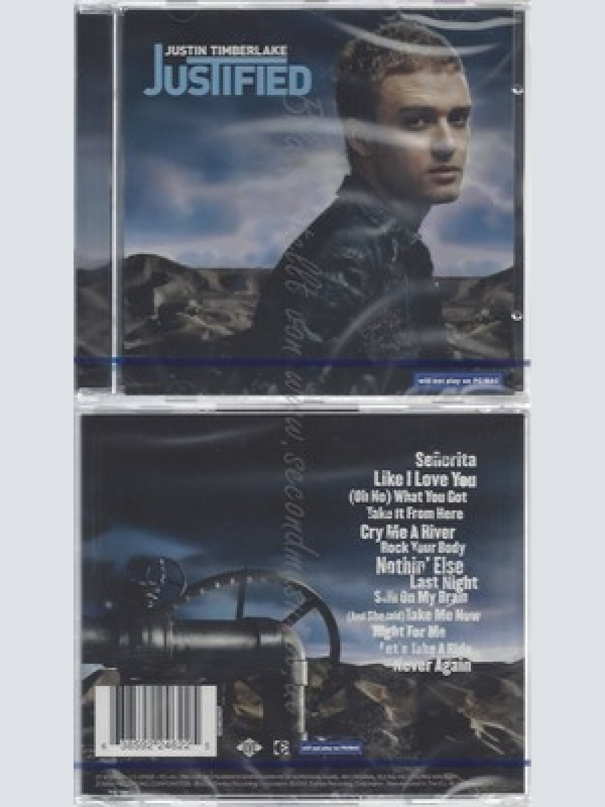 CD--NM-SEALED-JUSTIN TIMBERLAKE -2002- -- JUSTIFIED
