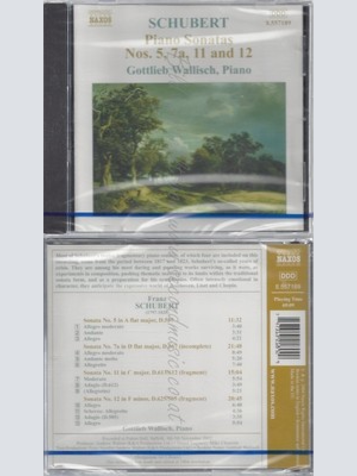 CD--NM-SEALED-GOTTLIEB WALLISCH UND FRANZ SCHUBERT -KOMPONIST- -2004- -- KLAVIE