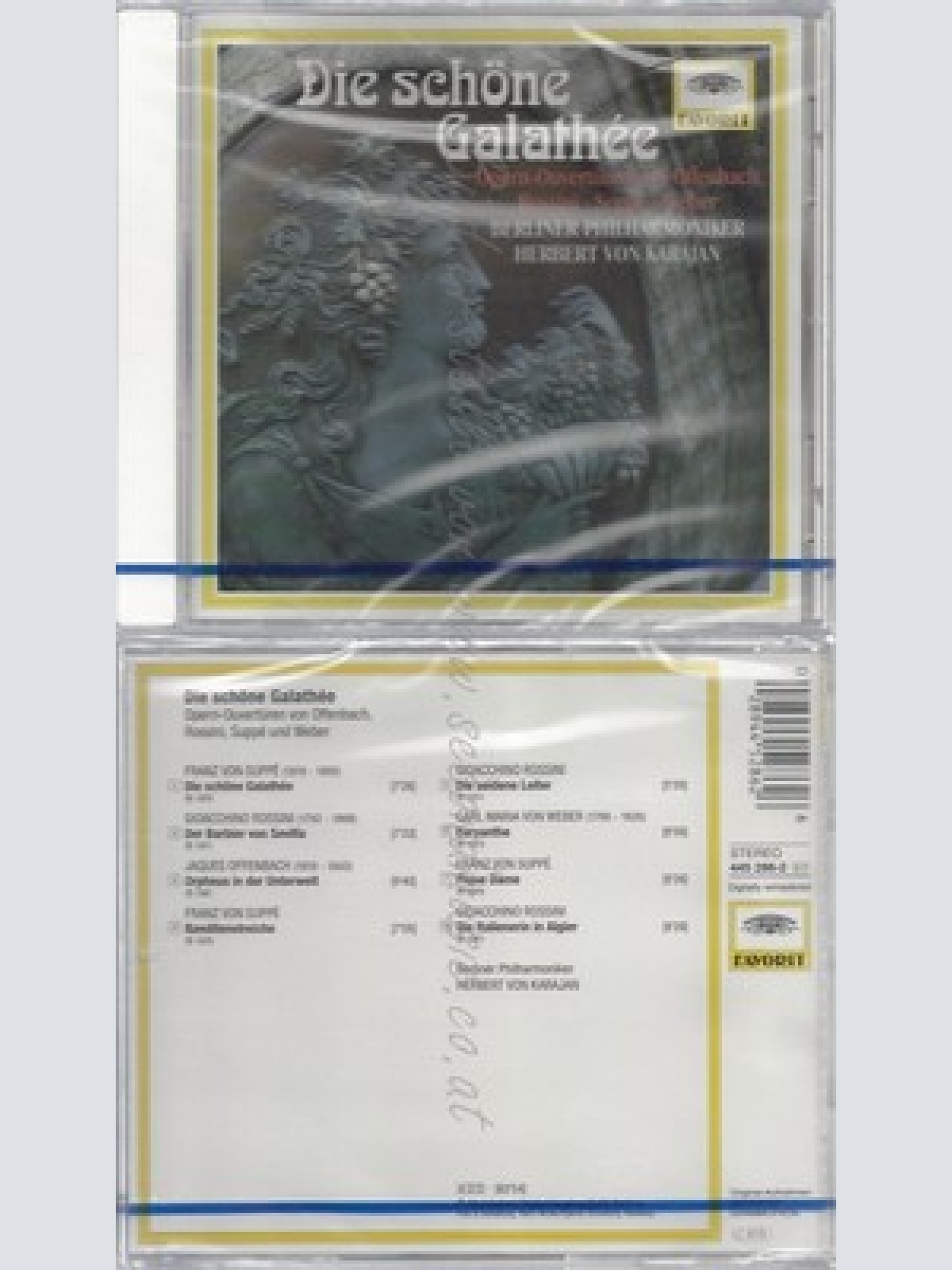 CD--NM-SEALED-KARAJAN, BP, OFFENBACH -KOMPONIST- UND ROSSINI -1994- -- SCHÖNE G