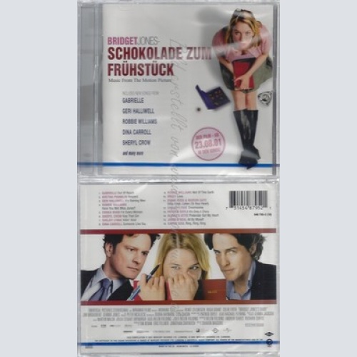 CD--NM-SEALED-OST UND VARIOUS -2001- - SOUNDTRACK -- BRIDGET JONES - SCHOKOLADE