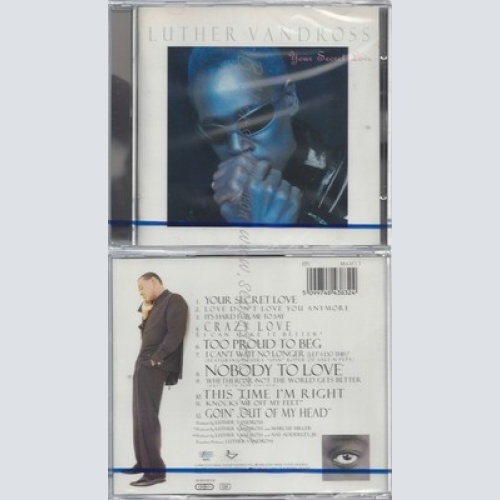CD--NM-SEALED-LUTHER VANDROSS -1996- -- YOUR SECRET LOVE
