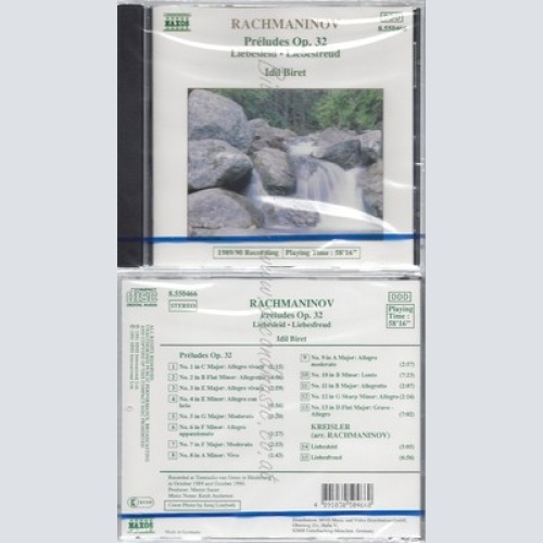 CD--NM-SEALED-IDIL BIRET UND SERGEJ RACHMANINOFF -KOMPONIST- -- -- RACHMANI