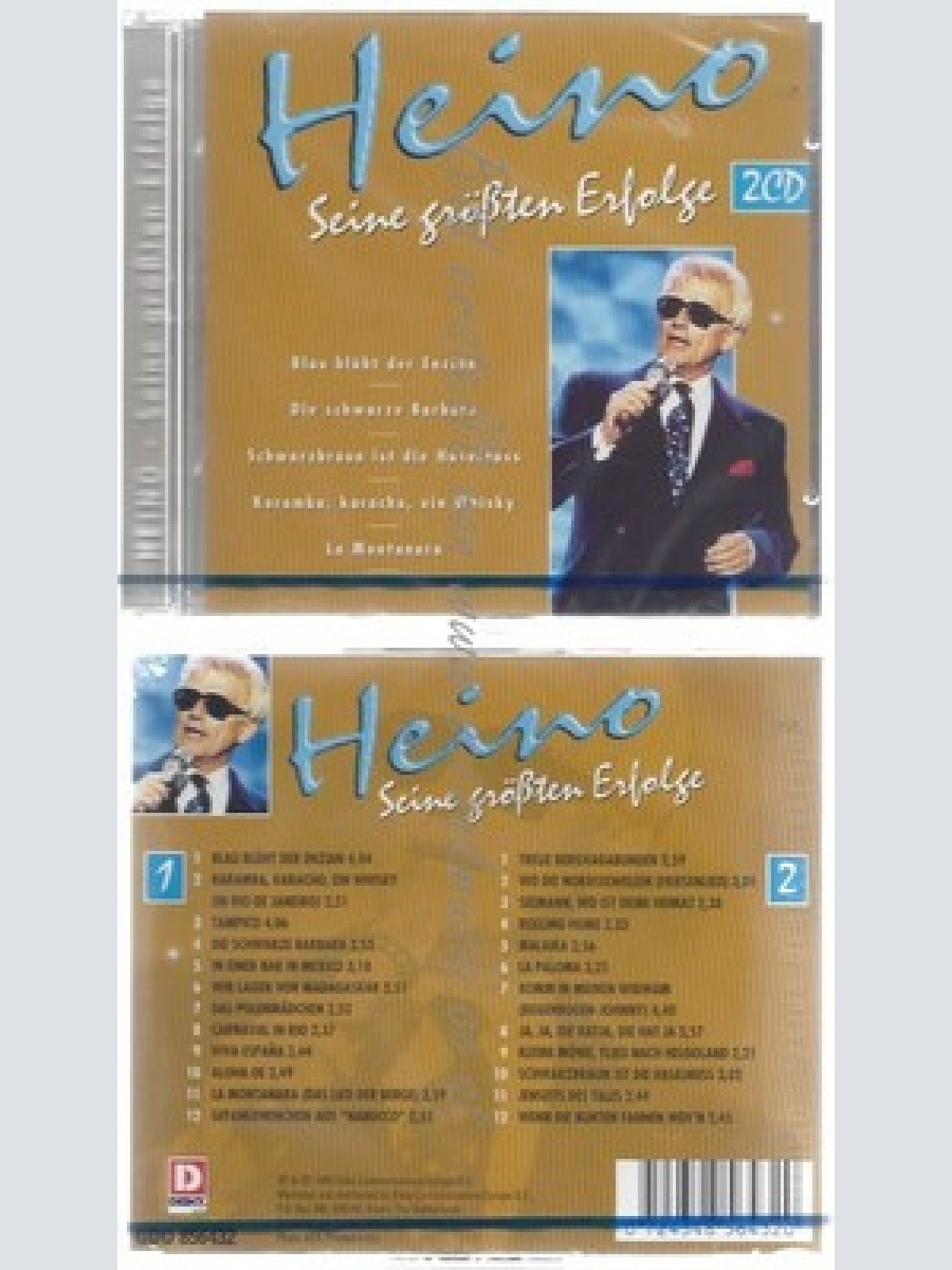 CD-NM-SEALED-HEINO -1999- - DOPPEL-CD -- HEINO - SEINE GRÖßTEN ERFOLGE