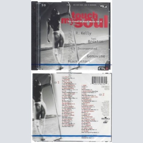 CD-NM-SEALED-VARIOUS -1997- - DOPPEL-CD -- TOUCH MY SOUL - THE FINEST OF BLACK M