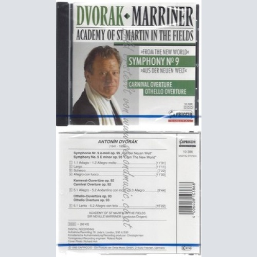 CD-NM-SEALED- N. MARRINER, AMF UND ANTON -ANTONIN- DVORAK -KOMPONIST- -1992- --