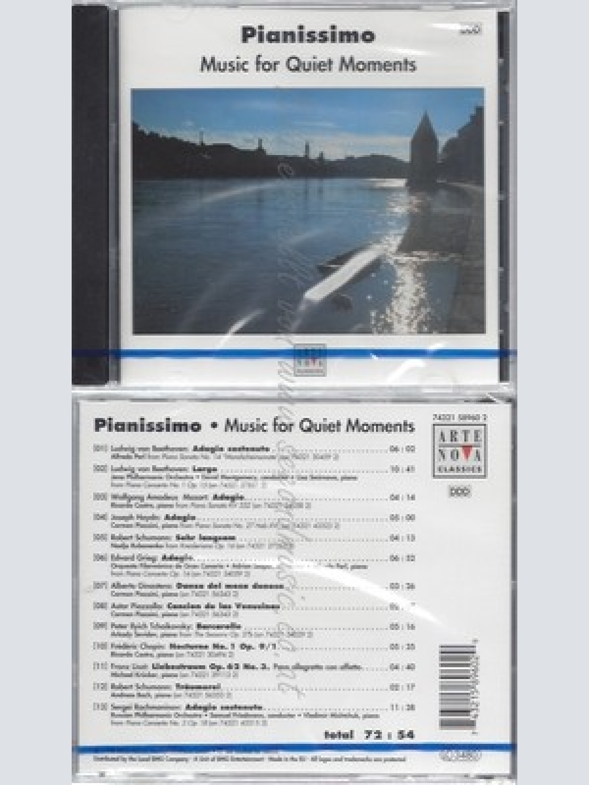 CD--NM-SEALED-VARIOUS UND VARIOUS -KOMPONIST- -1998- -- PIANISSIMO -MUSIC FOR Q