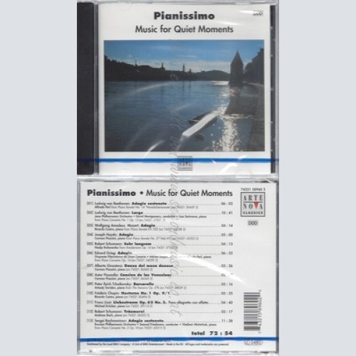 CD--NM-SEALED-VARIOUS UND VARIOUS -KOMPONIST- -1998- -- PIANISSIMO -MUSIC FOR Q